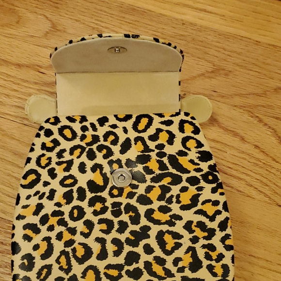 Leopard Print Jewelry Organizer Travel Case - Picture 7 of 8